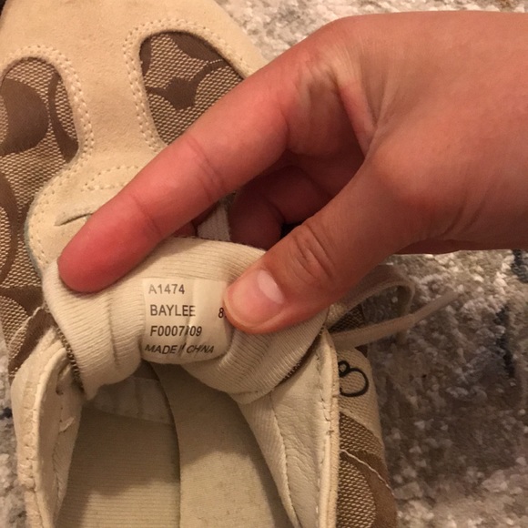 Coach Sneakers they are used but are still in good shape!! - Picture 4 of 4